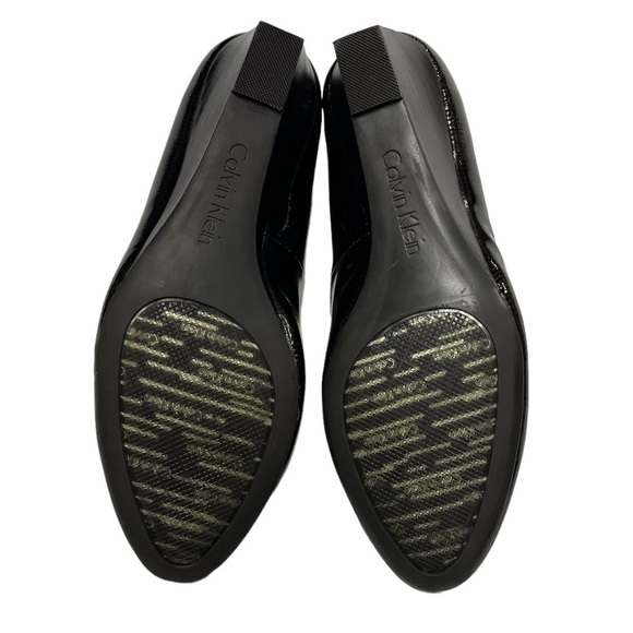Calvin Klein Saxton brown / slightly reddish heel in the light. NWOT, NWOB - Picture 6 of 11